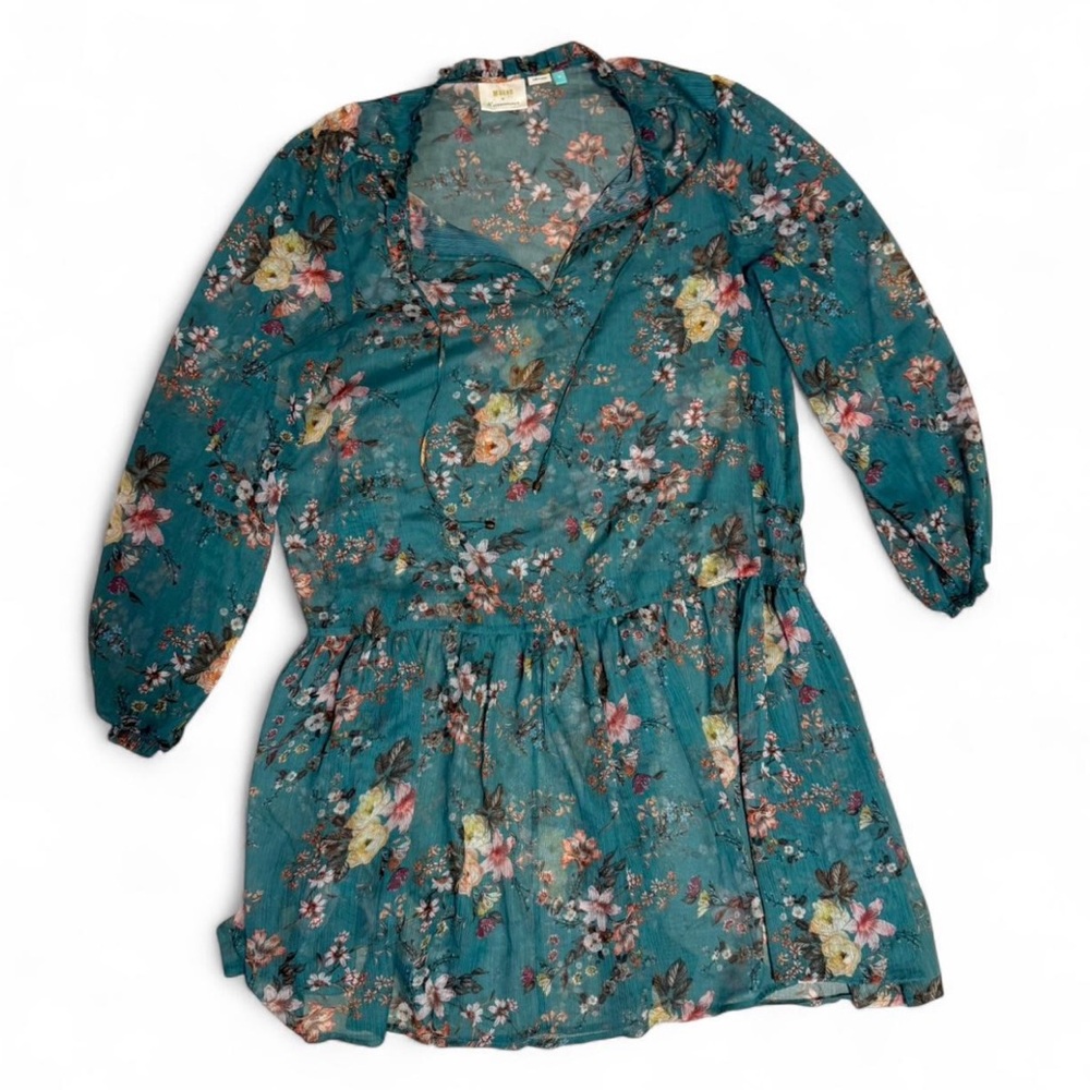 Maeve by Anthropologie floral blouse size 1X